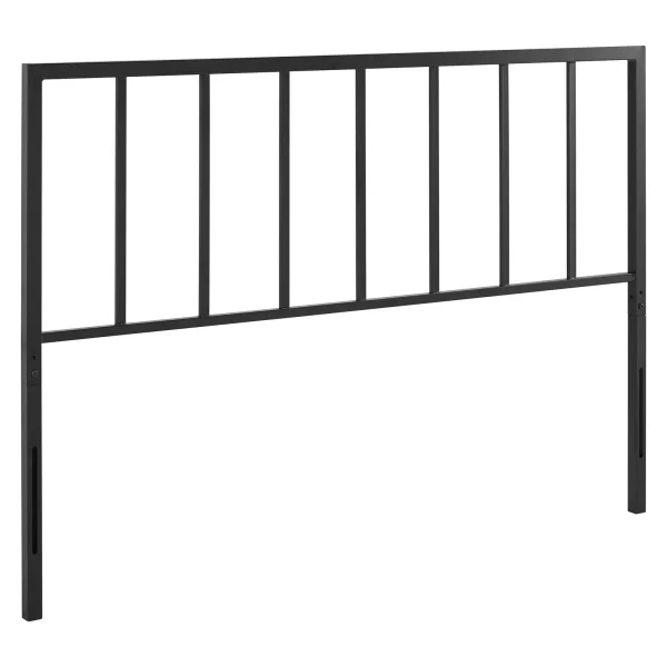 Tatum Full Metal Headboard - Stylish Modern Design with Durable Powder Coated Iron & Adjustable Height