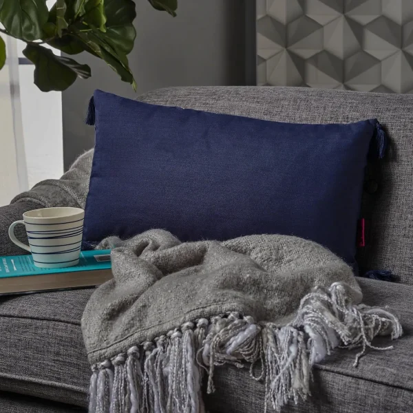 Christopher Knight Home® Colorful Cotton Throw Pillow with Tassels - 21 x 21 x 4 - No Assembly Required