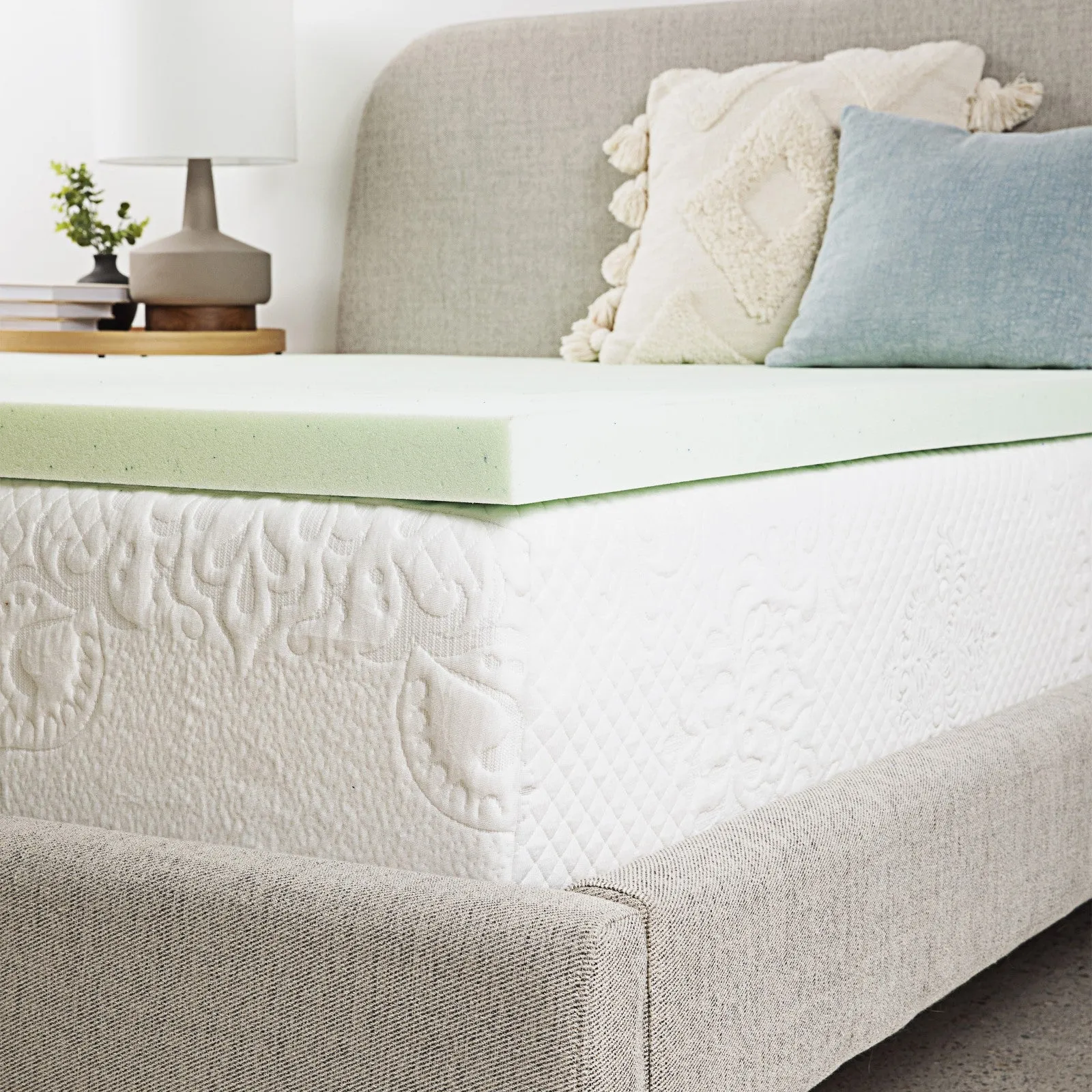 1dBridgevine-Home-2-inch-Cool-Gel-Memory-Foam-Mattress-Topper