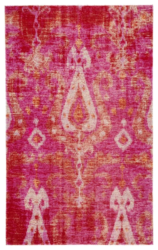 Polaris Zenith POL16 Powerloomed Machinemade 100% Polypropylene Contemporary Ikat Outdoor Rug