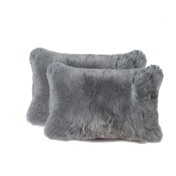 Luxurious New Zealand Sheepskin Accent Throw Pillows for Comfort and Elegant Home Decor
