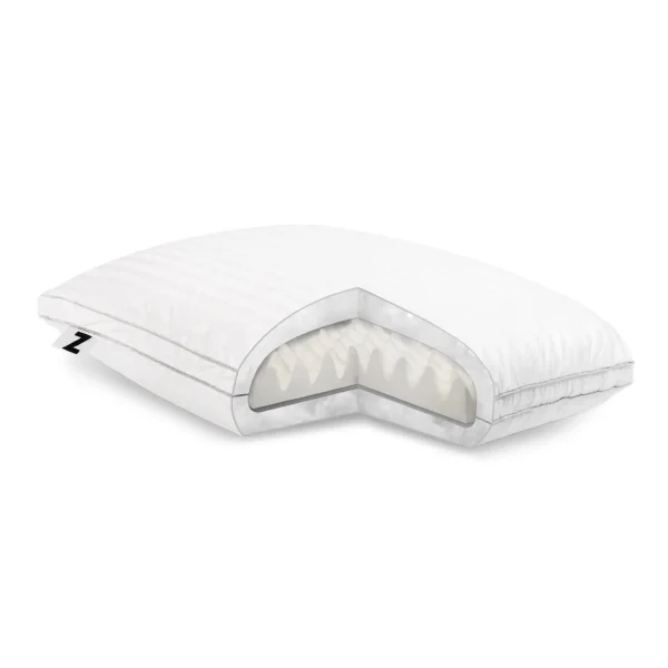 Convolution® Multi-Position Memory Foam Pillow: Customizable Support, Luxurious Down Feel