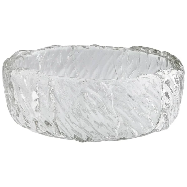 Clearly Stylish Glass Bowl - Elegant Design for Serving, Displaying, and Entertaining at Home