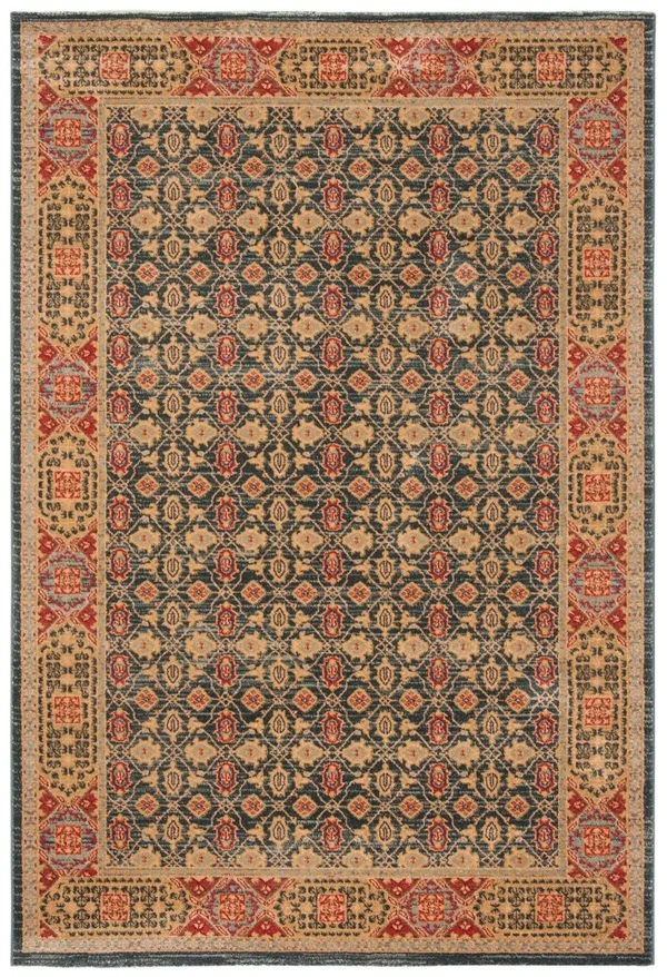 Mahal Transitional Polypropylene Pile Power Loomed Rug - Elegant Design for Any Living Space