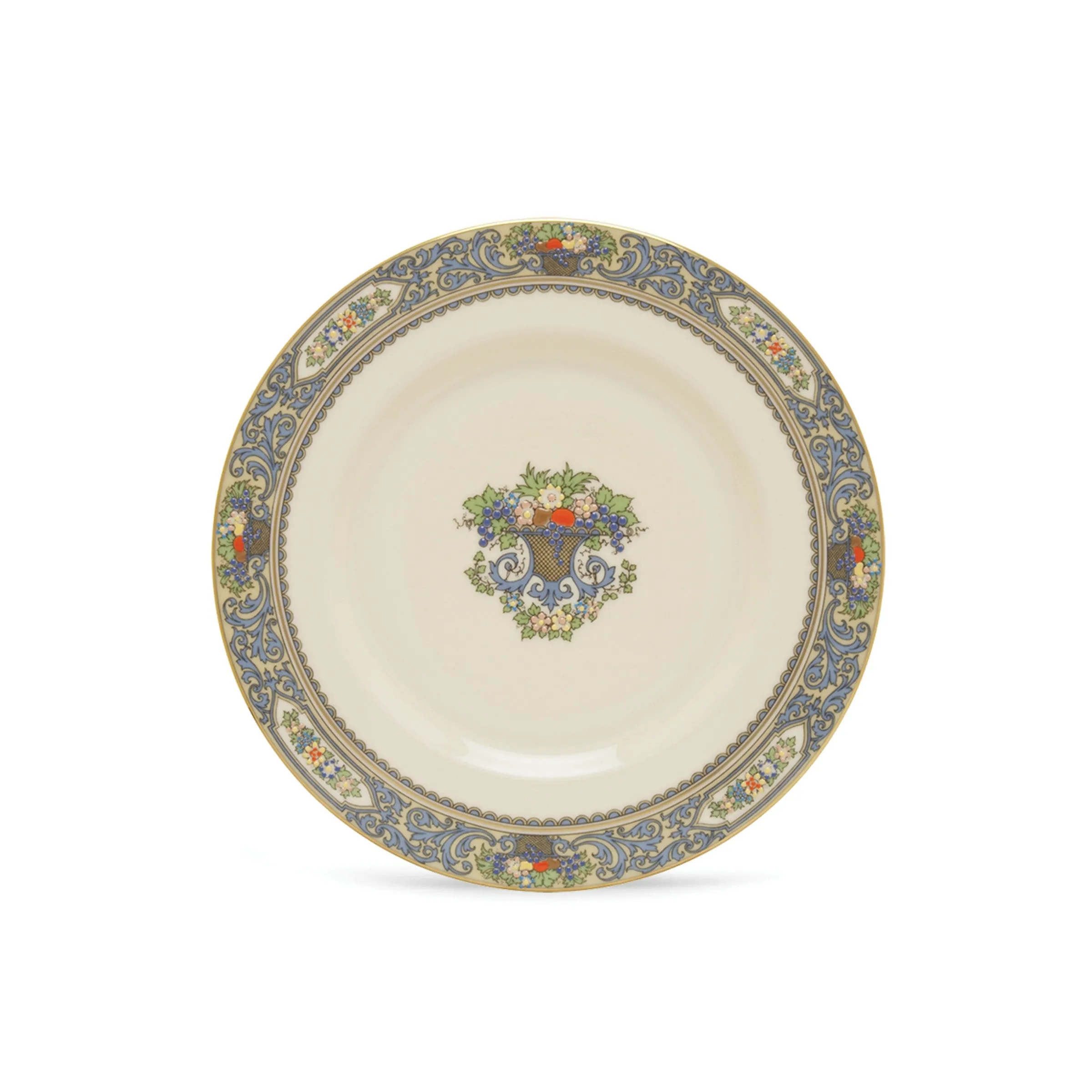 6cAutumn-24k-Gold-Trimmed-Porcelain-Bread-Plate-65-Dishwasher-Safe-Elegant-Design