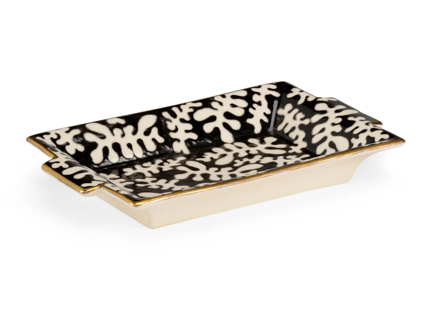 8hBlack-Coral-Tray-Elegant-Black-White-Porcelain-with-Gold-Trim-Perfect-for-Coastal-Decor-Display