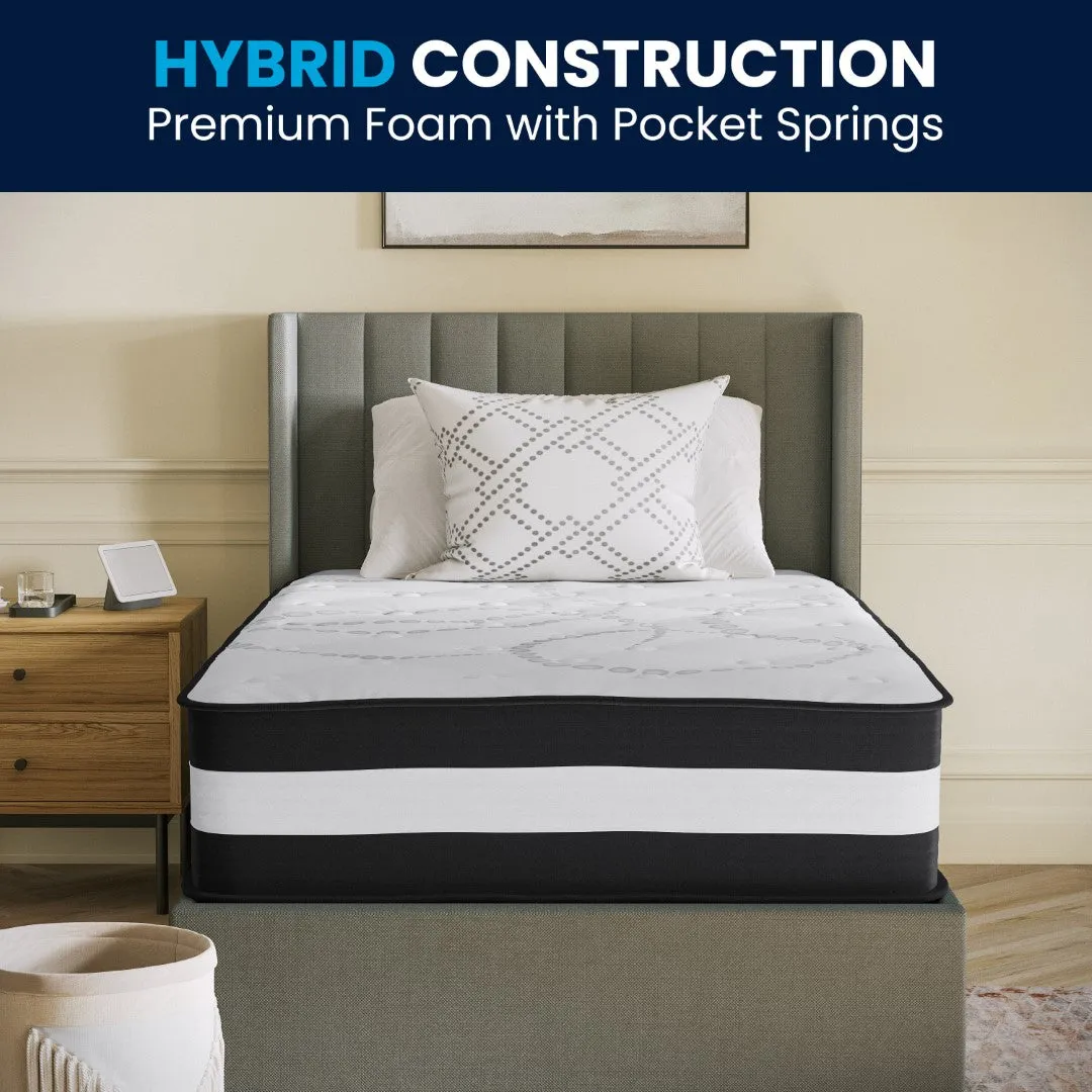 2dHybrid-Twin-Mattress-12-Inch-Pocket-Spring-CertiPUR-US-Certified