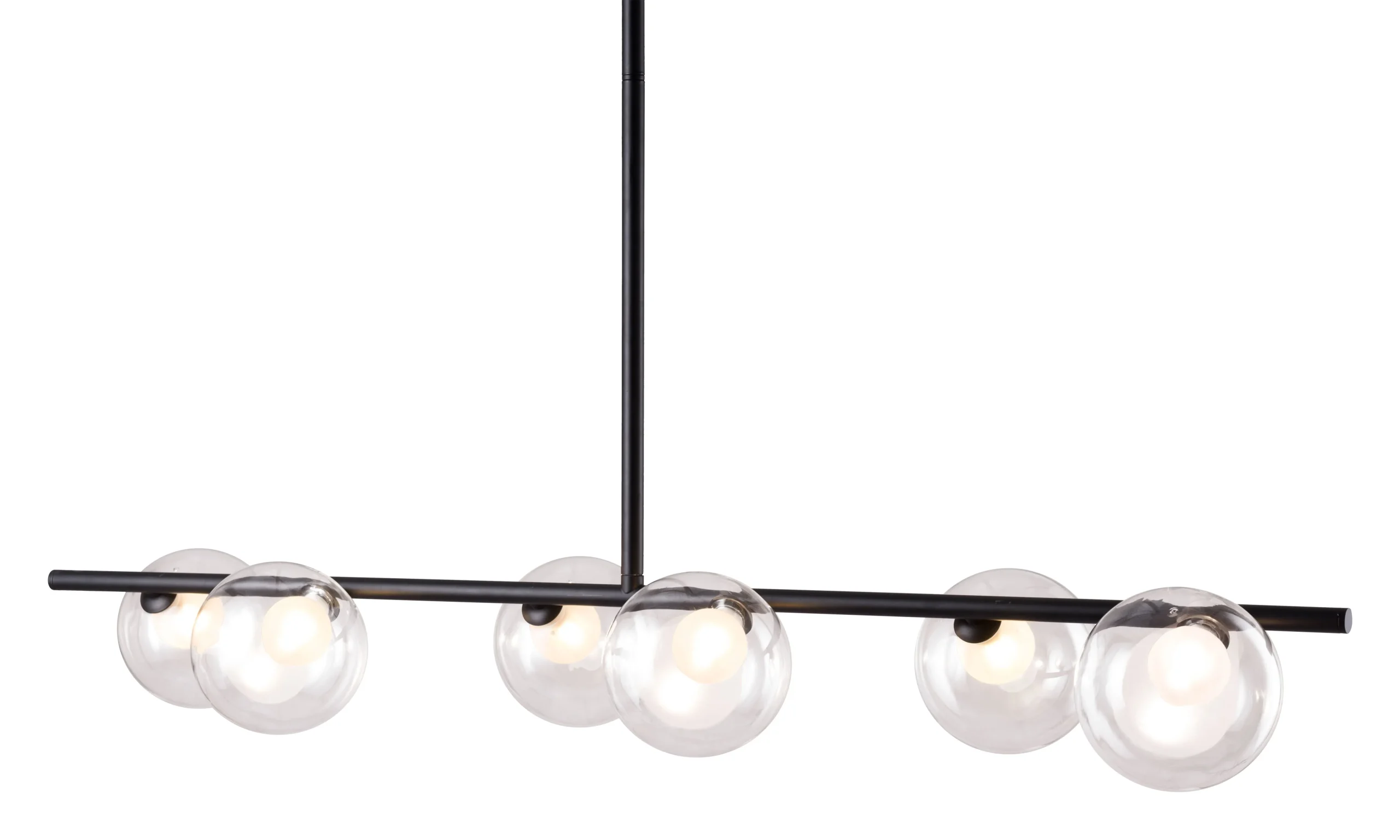 4uKeyoz-Zatara-Modern-Ceiling-Lamp-Matte-Black-Steel-Clear-Glass-Shade-for-Stylish-Spaces