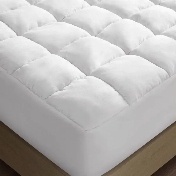 Dream Puff Mattress Pad - Luxurious Overfilled Down Alternative for Ultimate Comfort & Support