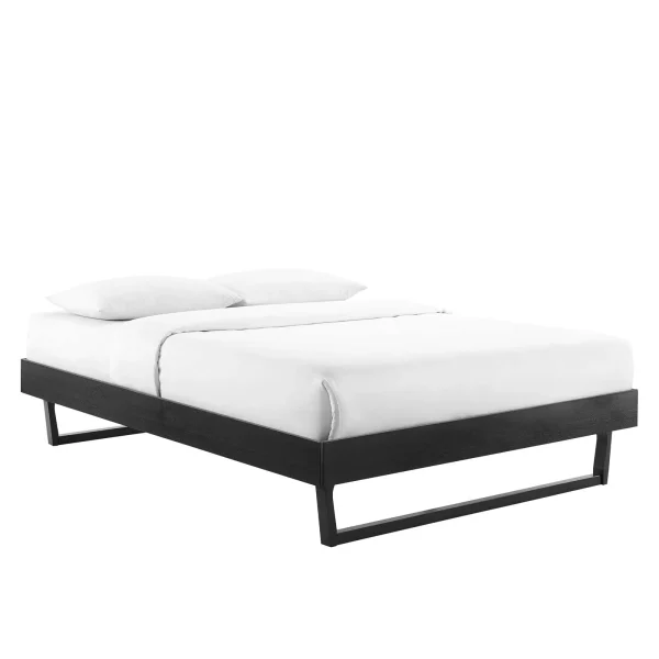 Billie Modern Platform Bed Frame with Interchangeable Headboard Options for Stylish Sleep Spaces