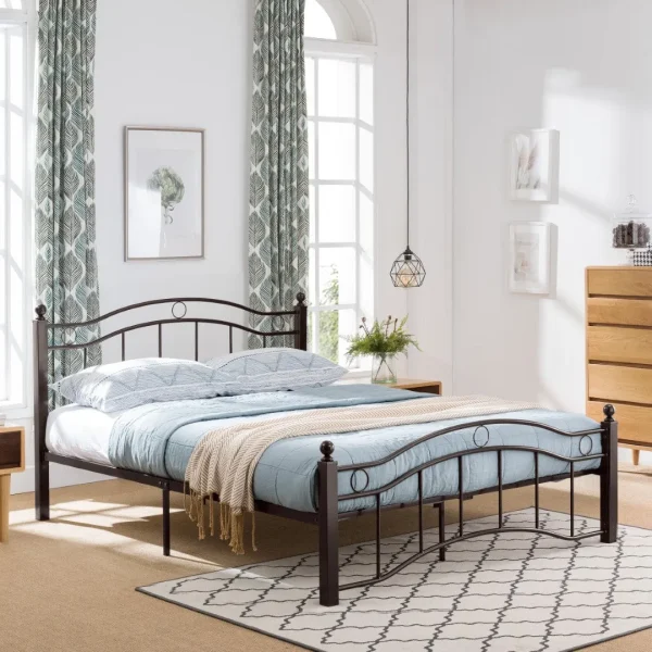 Christopher Knight Home® Iron King Bed Frame  - Contemporary Style