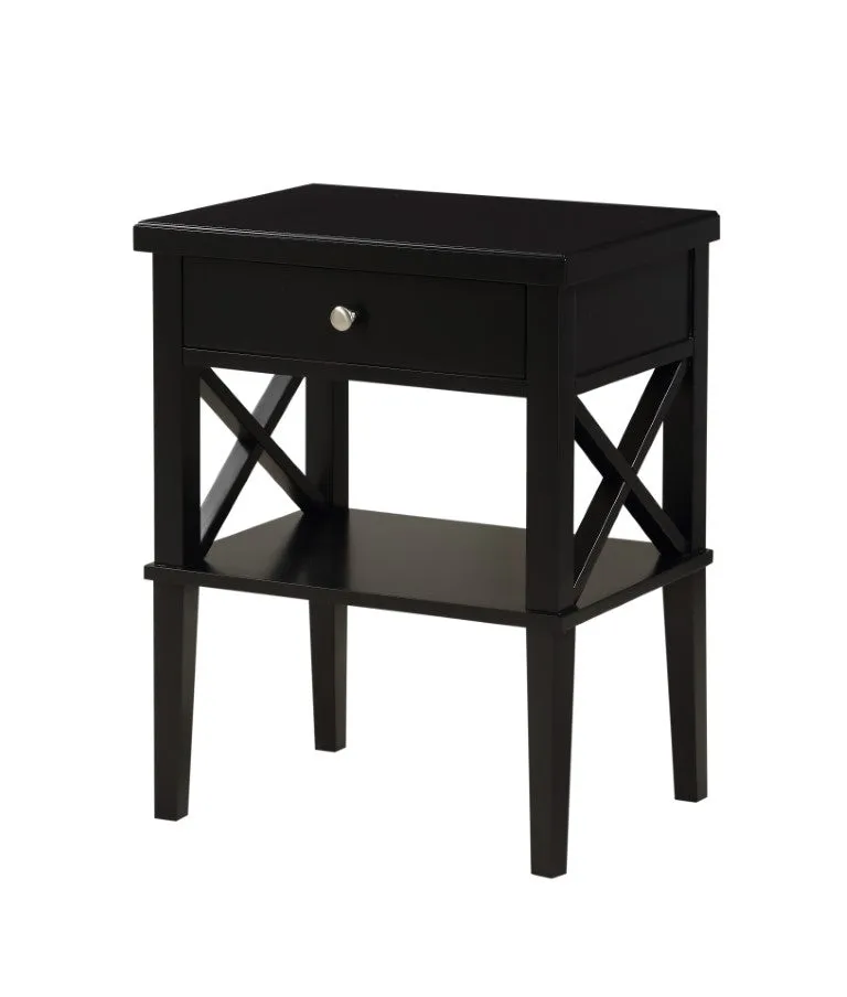 1fMarta-Black-Nightstand-Stylish-Solid-Wood-Design-with-Open-Shelf-Full-Extension-Drawer-Glides