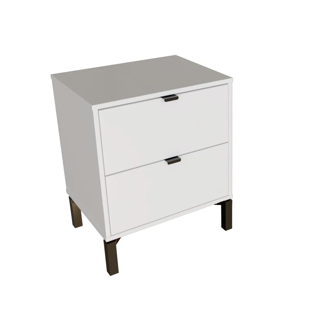 1o24-White-Two-Drawer-Faux-Wood-Nightstand-Stylish-Storage-Solution-for-Any-Room-Decor-