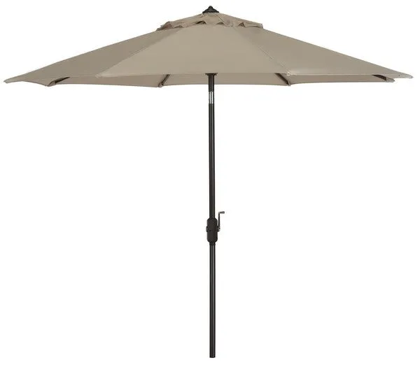 Uv Resistant Ortega 9 Ft Auto Tilt Crank Umbrella - Stylish, Durable Design for Your Outdoor Oasis