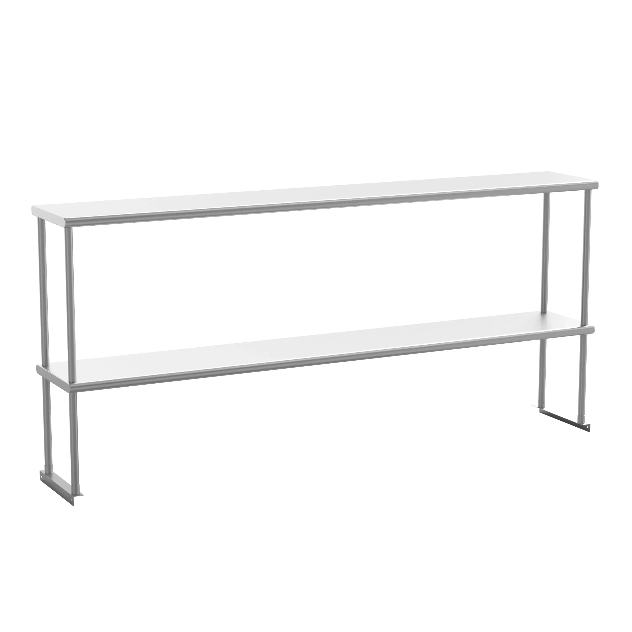 2pCommercial-Grade-430-18-Gauge-NSF-Certified-72-x-12-Metal-Kitchen-Double-Overshelf_1