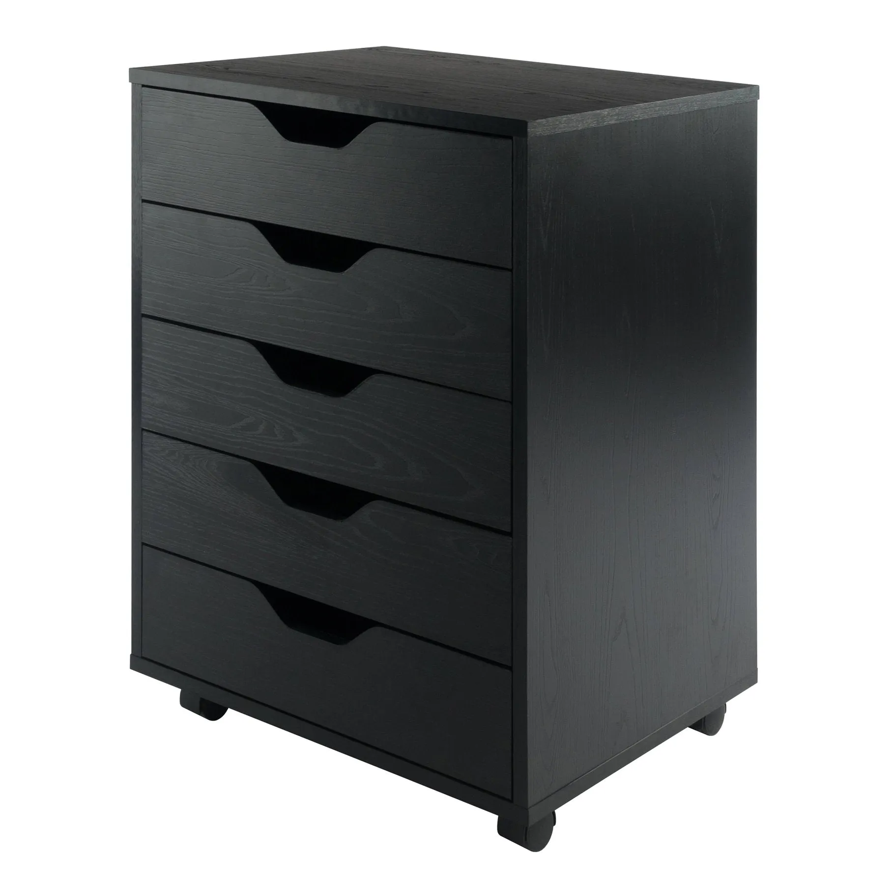 2uHalifax-5-Drawer-Mobile-Cabinet-in-Stylish-Black-Perfect-for-Organizing-Crafts-Office-More-