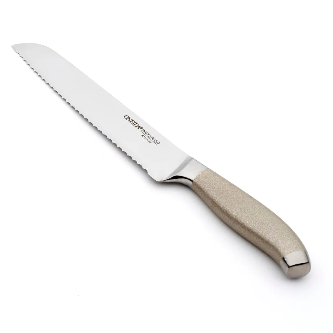3mOneida-8-Inch-Stainless-Steel-Bread-Knife-with-Comfort-Handle-Lifetime-Warranty