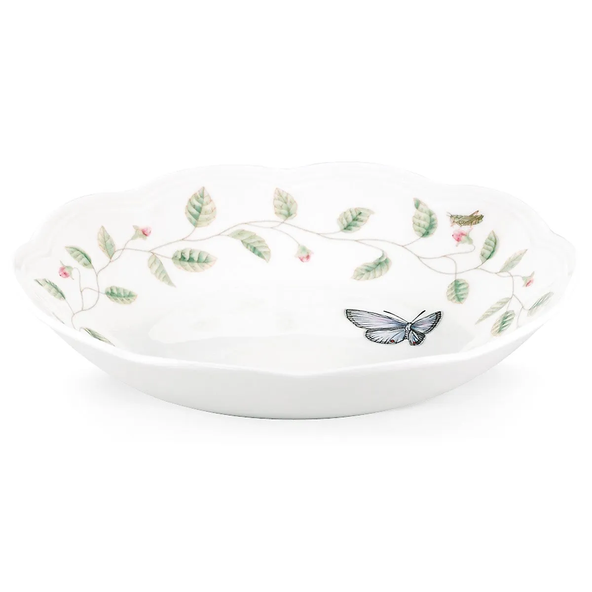 5eButterfly-Meadow-Pasta-Bowl-20-oz-White-Porcelain-Dishwasher-Microwave-Safe