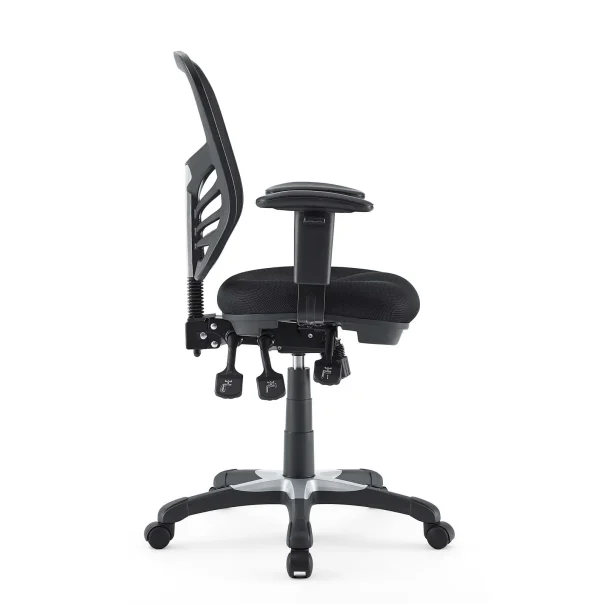 Articulate Ergonomic Mesh Office Chair with Adjustable Armrests, Lumbar Support, and Glide Wheels