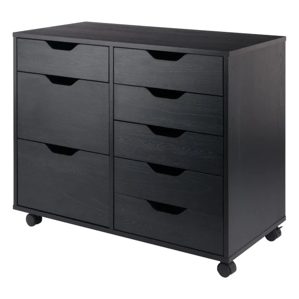 Halifax 6-Drawer Mobile Storage Cabinet - Versatile Organizer for Craft, Office & Bedroom Needs