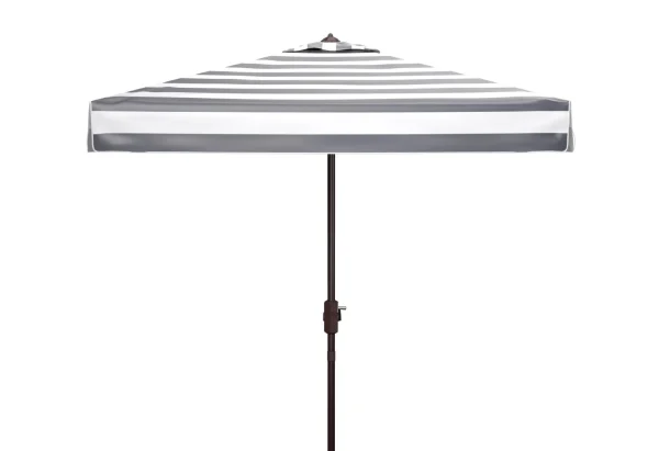 Elsa 7.5 Ft Square Umbrella - Stylish Outdoor Shade with Durable Polyester and Aluminum Frame
