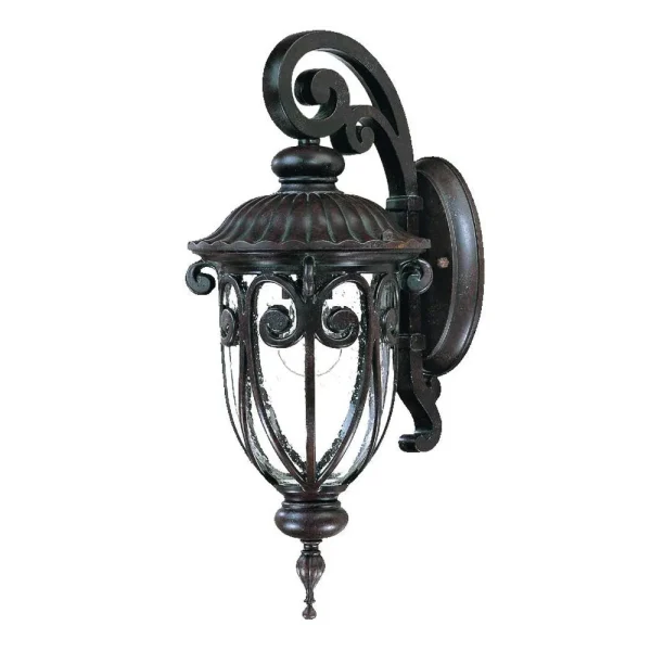 Dark Brown Hanging Goblet Wall Light - Mediterranean Elegance for Timeless Home Decor and Style