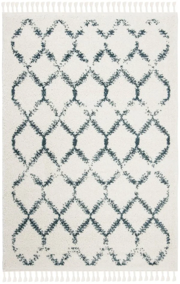 Berber Power Loomed Rug - Luxurious Rectangular Design with Soft Pile Height and Durable Fiber Blend