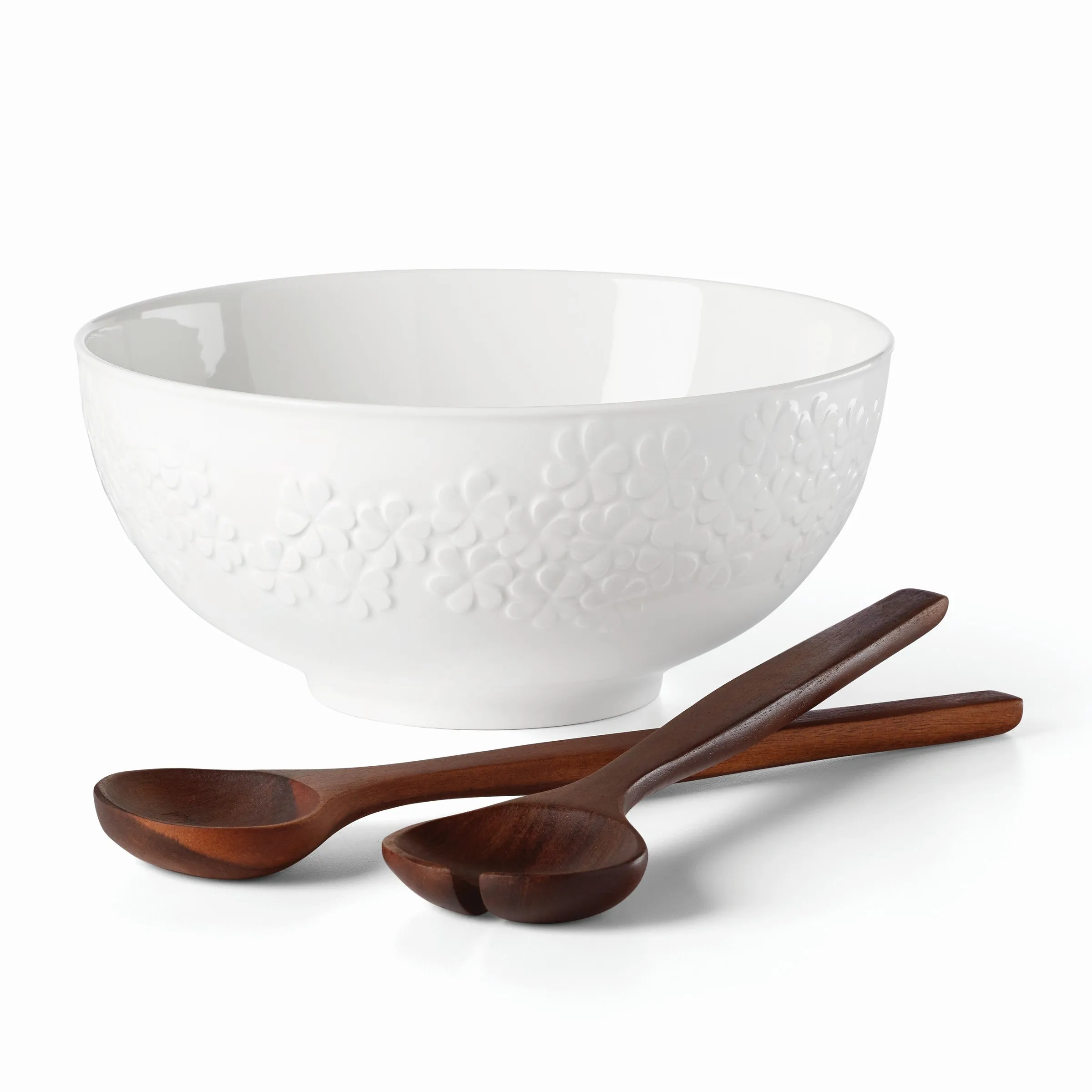 8bKate-Spade-Blossom-Lane-Porcelain-Salad-Bowl-Wooden-Servers-Dishwasher-Safe
