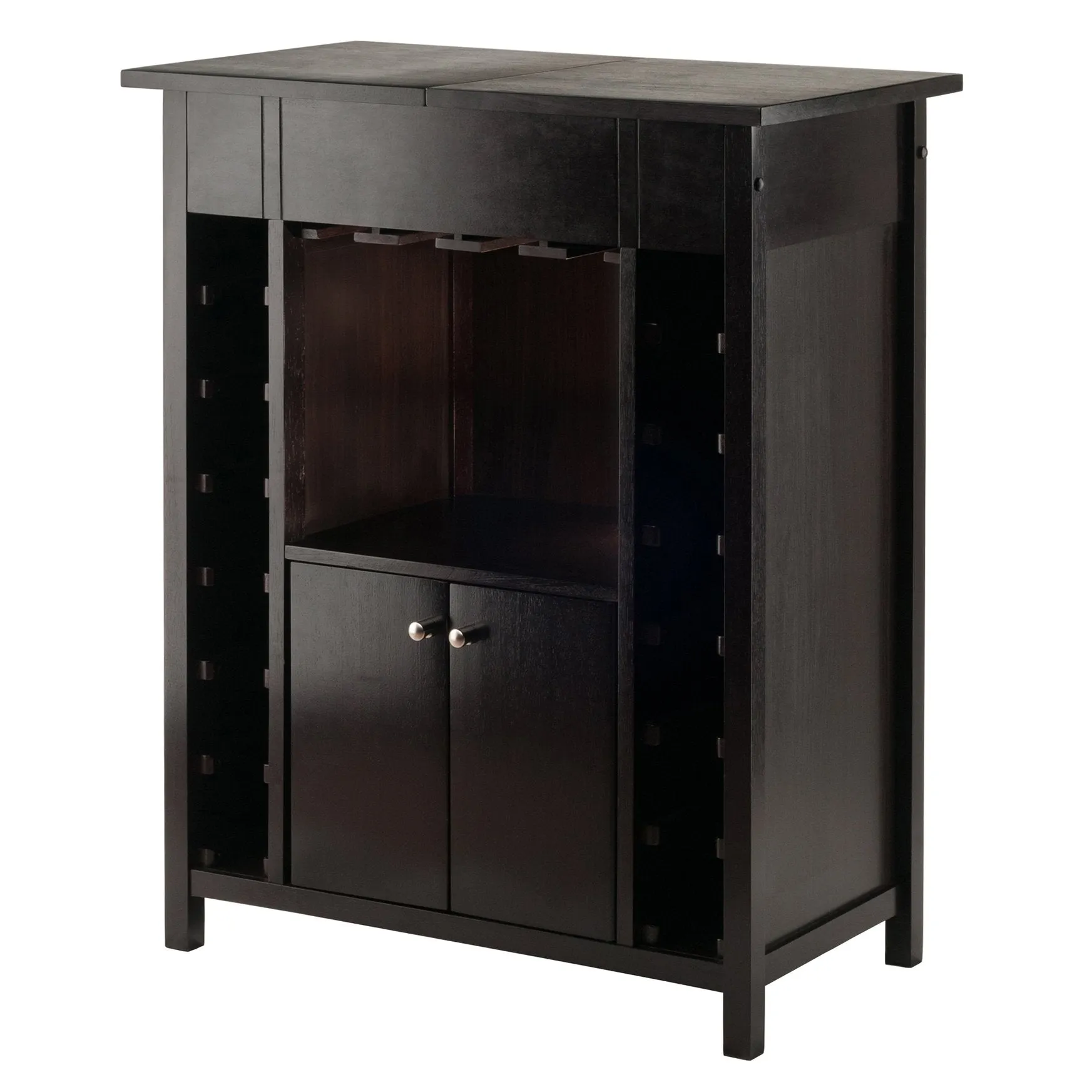 8hYukon-Wine-Cabinet-with-Expandable-Top-Elegant-Espresso-Finish-14-Bottle-Capacity-Hidden-Storage