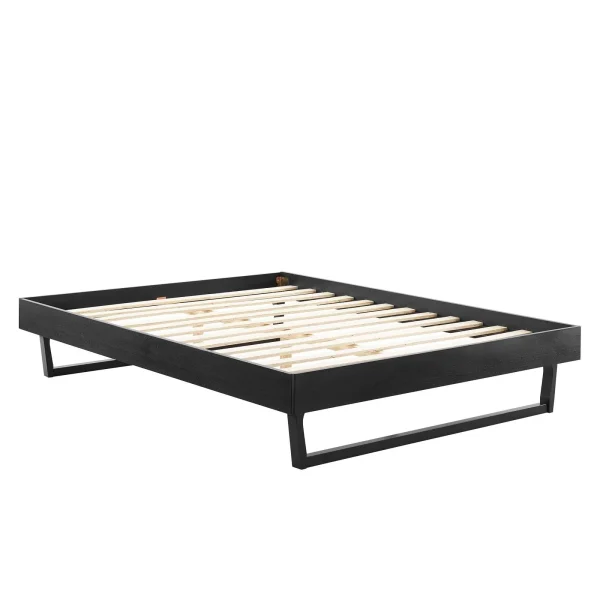 Billie Modern Wood Platform Bed Frame with Interchangeable Headboards for Stylish Sleep Solutions